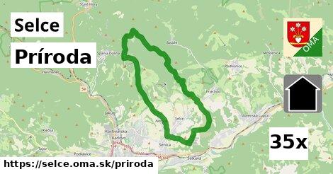 príroda v Selce