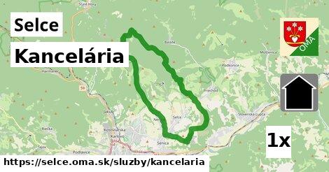 kancelária v Selce