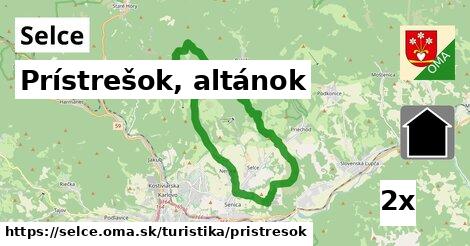 prístrešok, altánok v Selce