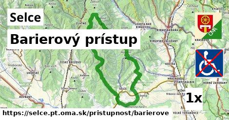 Barierový prístup, Selce, okres PT