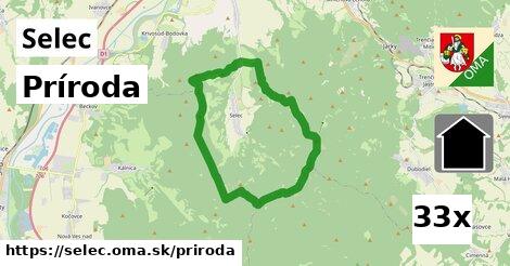 príroda v Selec