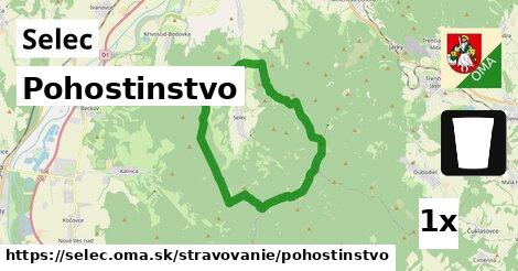 Pohostinstvo, Selec