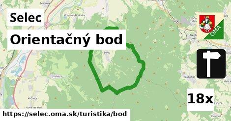 Orientačný bod, Selec