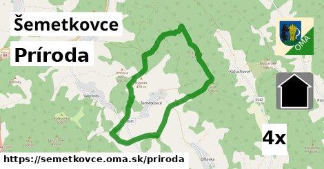 príroda v Šemetkovce