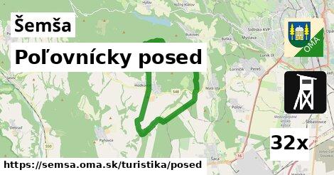 Poľovnícky posed, Šemša