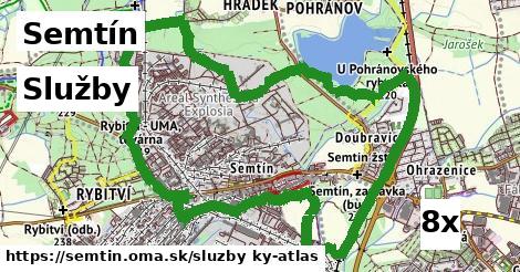 služby v Semtín