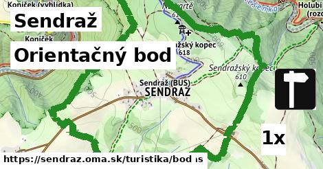 Orientačný bod, Sendraž