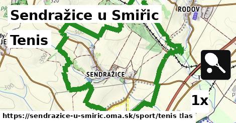 tenis v Sendražice u Smiřic