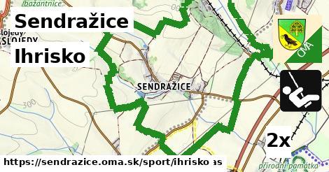 Ihrisko, Sendražice