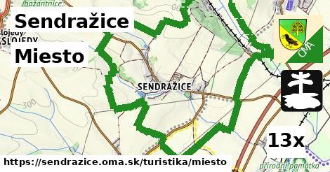 miesto v Sendražice