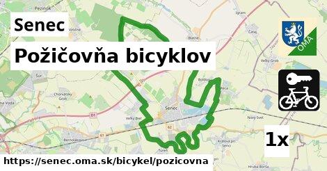 Požičovňa bicyklov, Senec