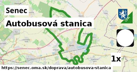 Autobusová stanica, Senec