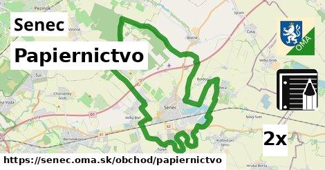 Papiernictvo, Senec