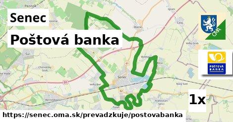 Poštová banka, Senec