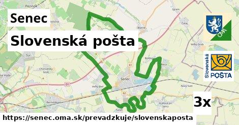 Slovenská pošta, Senec