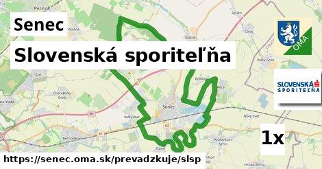 Slovenská sporiteľňa, Senec