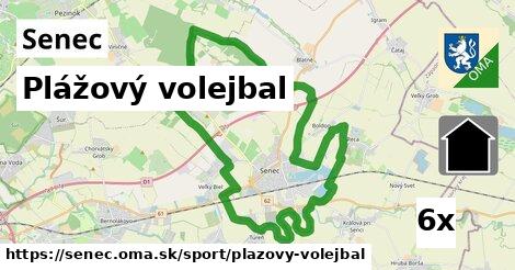 Plážový volejbal, Senec