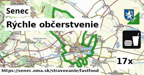 Rýchle občerstvenie, Senec