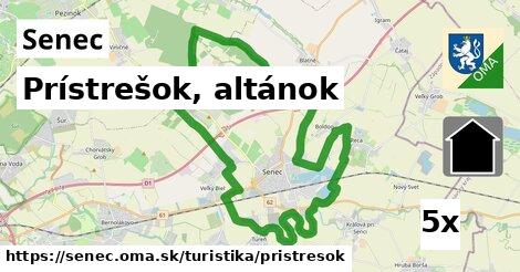 Prístrešok, altánok, Senec