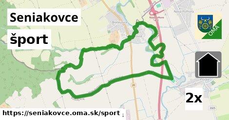 šport v Seniakovce