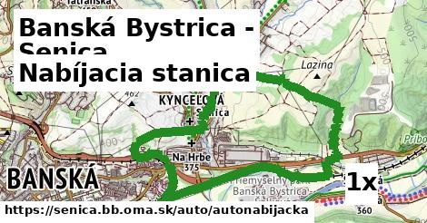 Nabíjacia stanica, Banská Bystrica - Senica