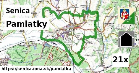 pamiatky v Senica