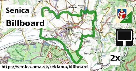 Billboard, Senica