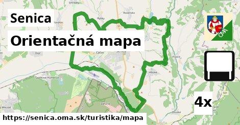 Orientačná mapa, Senica