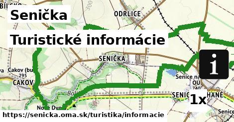 Turistické informácie, Senička
