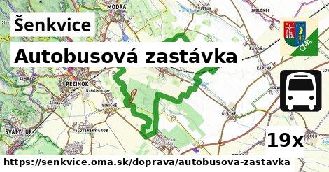 Autobusová zastávka, Šenkvice