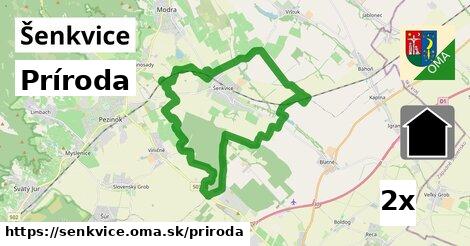 príroda v Šenkvice