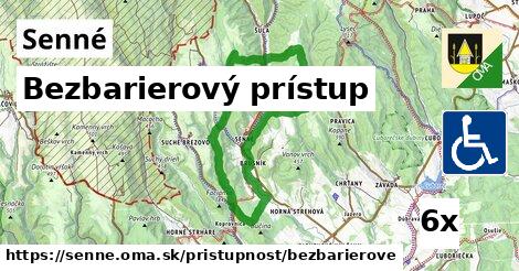 bezbarierový prístup v Senné