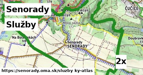 služby v Senorady