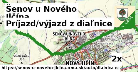 Príjazd/výjazd z diaľnice, Šenov u Nového Jičína