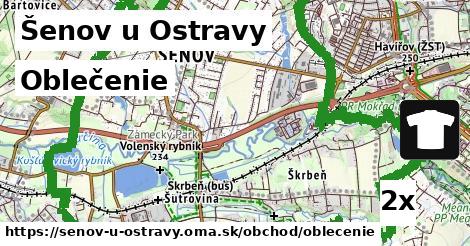 oblečenie v Šenov u Ostravy