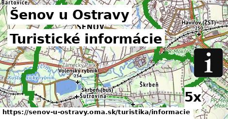 Turistické informácie, Šenov u Ostravy