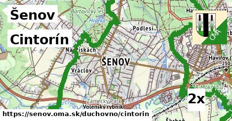 cintorín v Šenov