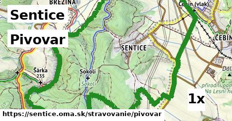 Pivovar, Sentice