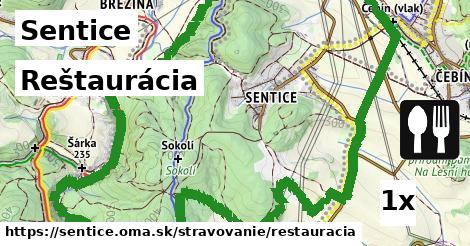 Reštaurácia, Sentice