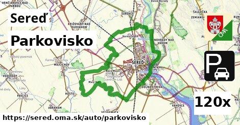 Parkovisko, Sereď