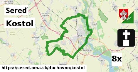 Kostol, Sereď