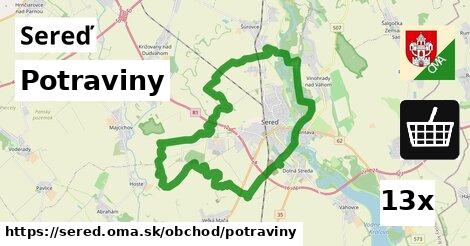 Potraviny, Sereď