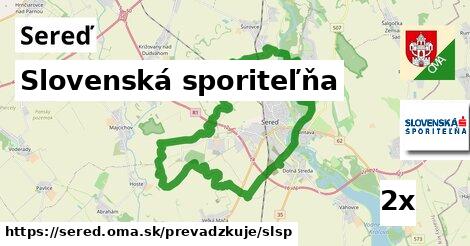 Slovenská sporiteľňa, Sereď