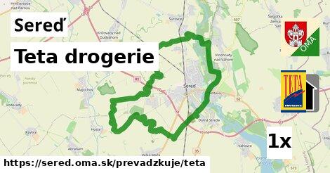 Teta drogerie, Sereď