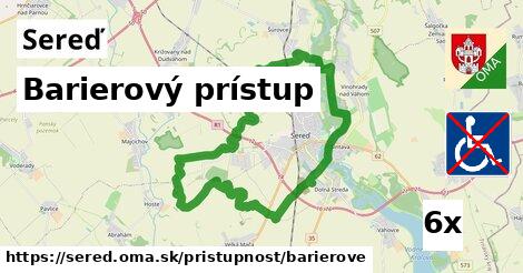 Barierový prístup, Sereď