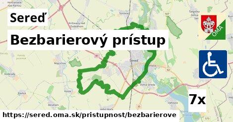 Bezbarierový prístup, Sereď