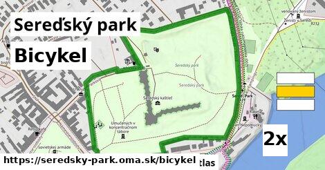 bicykel v Sereďský park