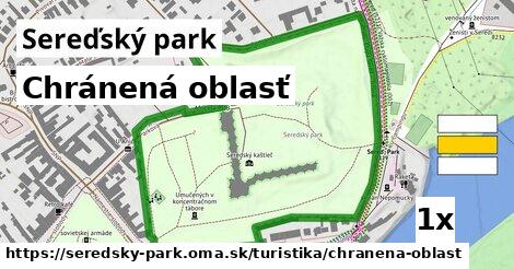 Chránená oblasť, Sereďský park