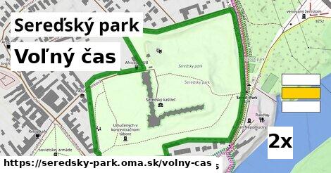 voľný čas v Sereďský park