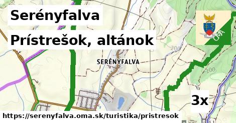 prístrešok, altánok v Serényfalva